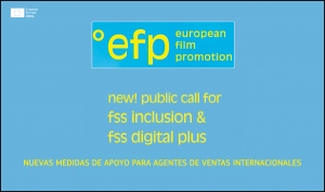 EUROPEAN FILM PROMOTION: Dos nuevas medidas de apoyo en su esquema Film Sales Support 2022-2024